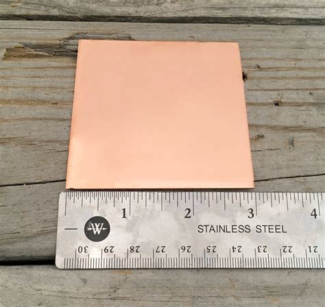 heavy gauge copper sheet